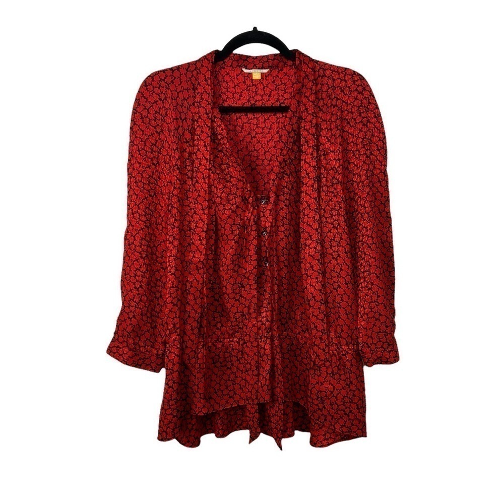Leifsdottir Anthropologie Silk Blouse